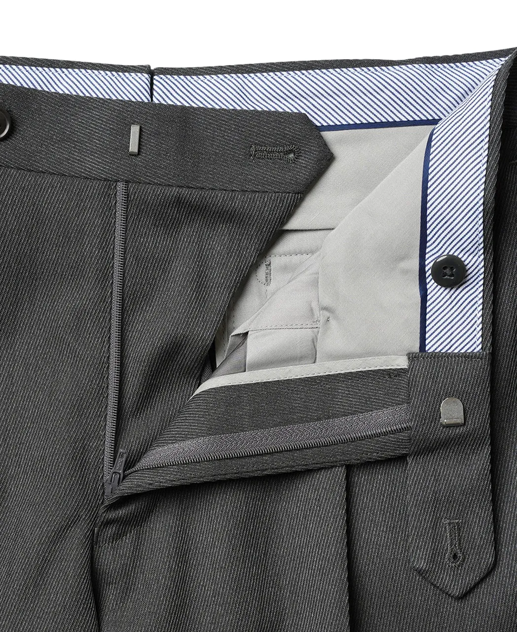 TECH WOOL Slacks single pleat