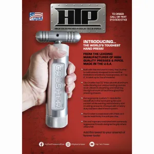 The Crusher - World's toughest Hand Press! NEW