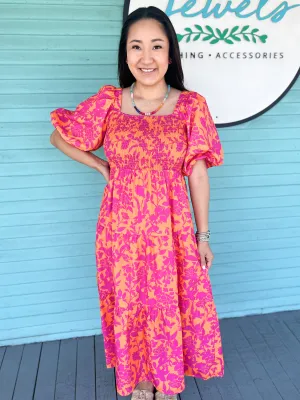 (THML) The Nassau Print Midi