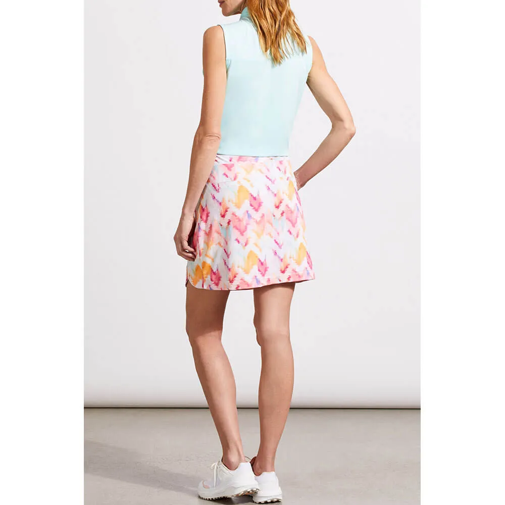 Tribal 17-Inch Pull On Skort With Round Hem - Creamsicle