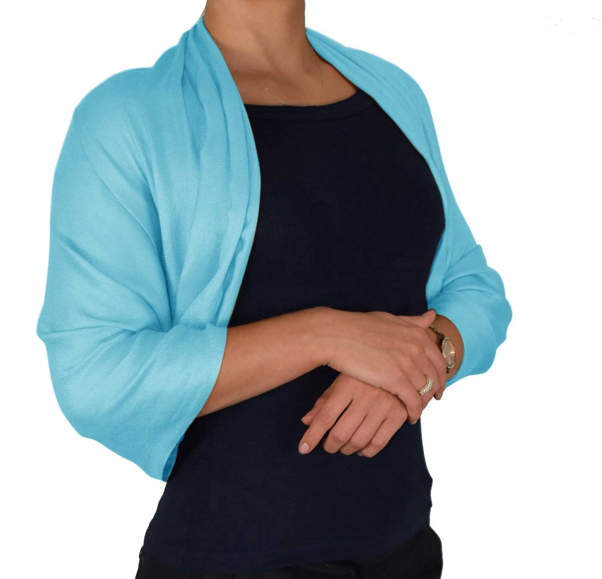 Turquoise Pashmina Shawl Wrap Scarf