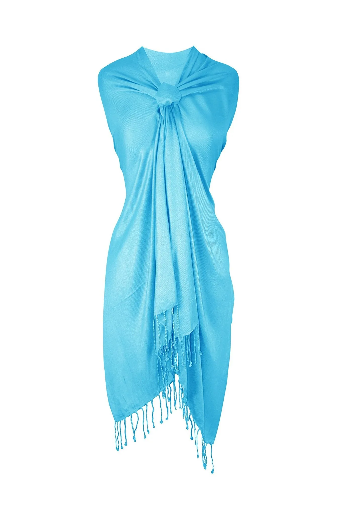 Turquoise Pashmina Shawl Wrap Scarf
