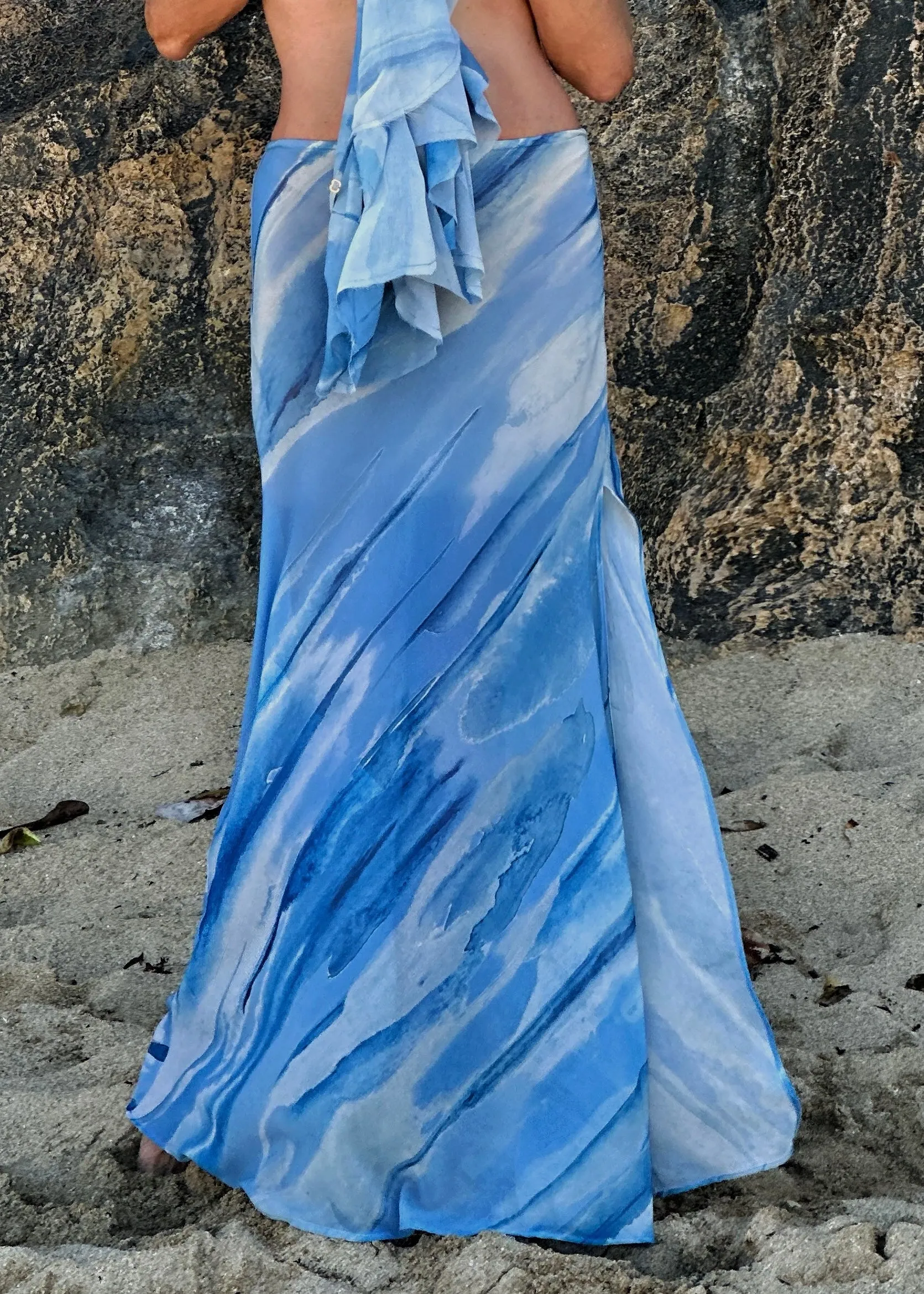 Vita Skirt Ocean Waves