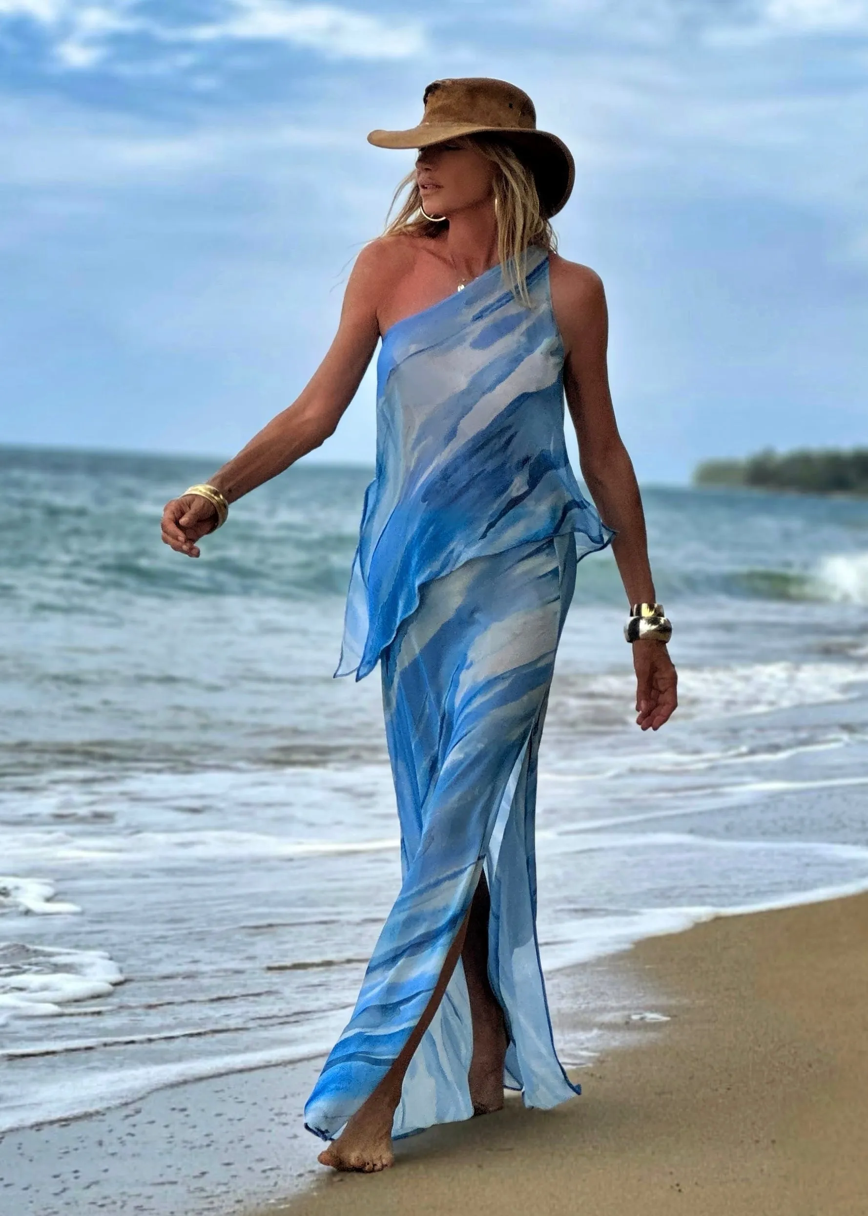 Vita Skirt Ocean Waves
