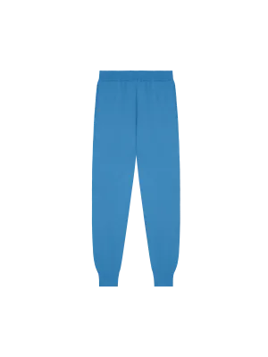Womens DNA Knitted Track Pants—geyser blue