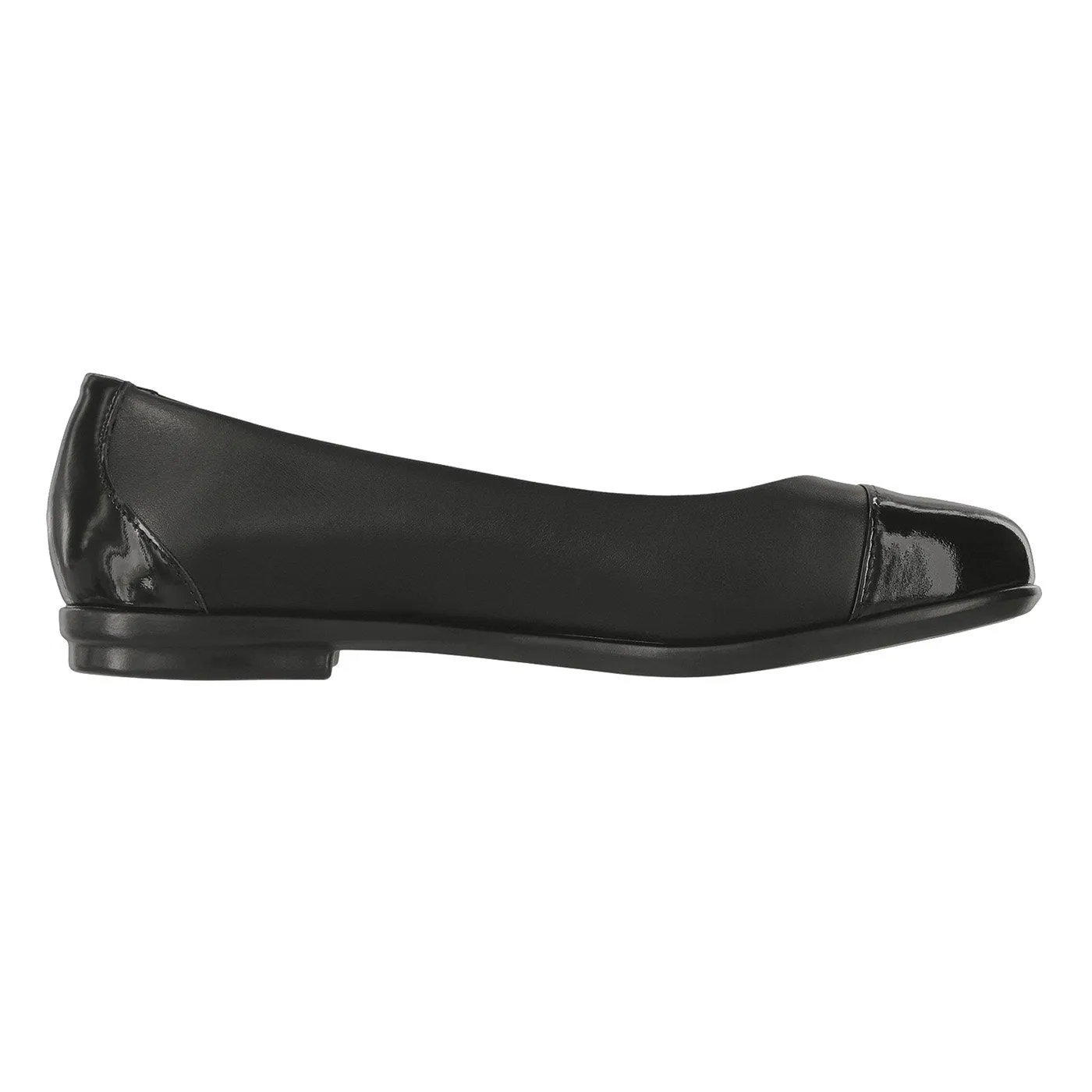 Women's Scenic Ballet Flat Black Patent