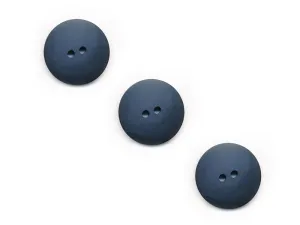 Wood Effect Buttons - Blue - 175