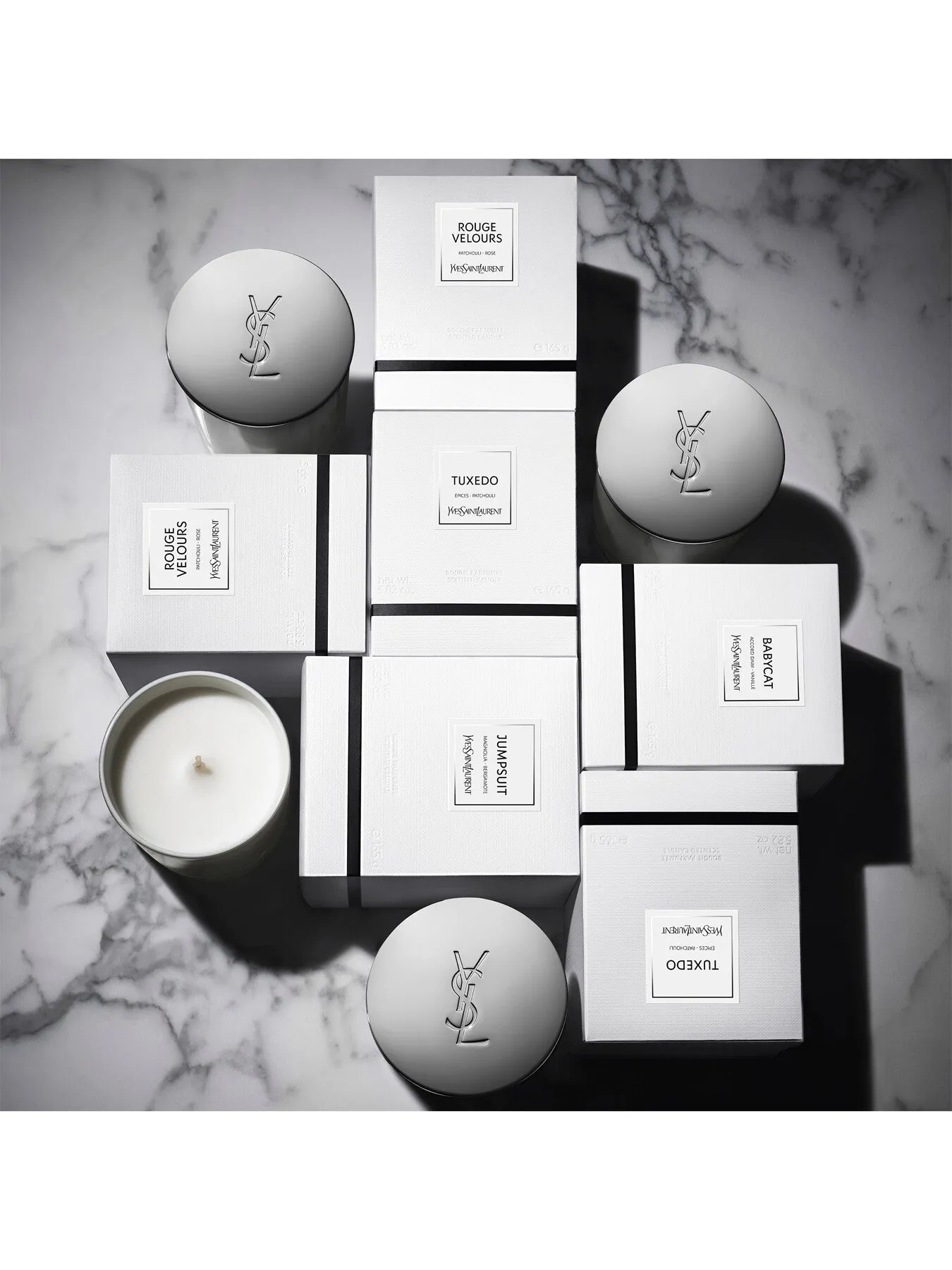 YSL Le Vestiaire Des Parfums Rouge Velours Candle 165g